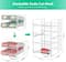 White 12oz. Can Organizer Rack Dispensers, 2ct.
